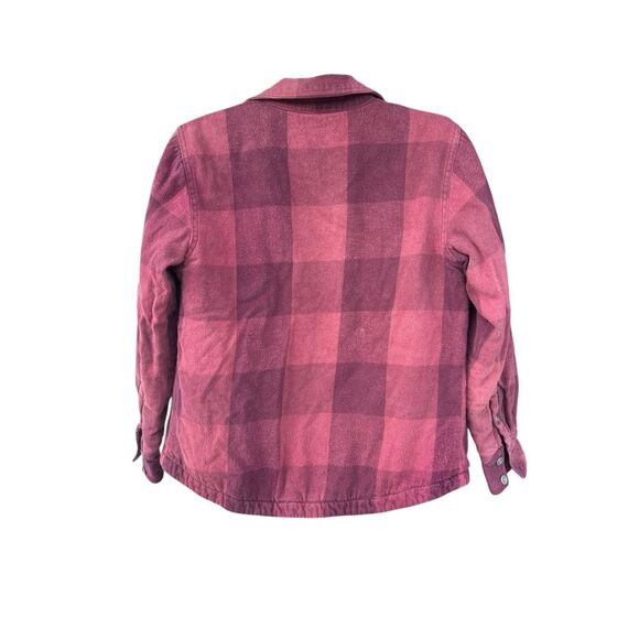 Ariat Real woman’s Small maroon quilted shacket jacket barn chores winter - Picture 3 of 8